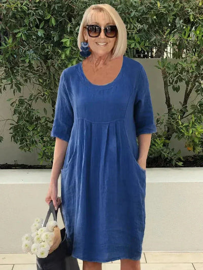 MIRA™ – LIGHTWEIGHT COTTON DAY DRESS