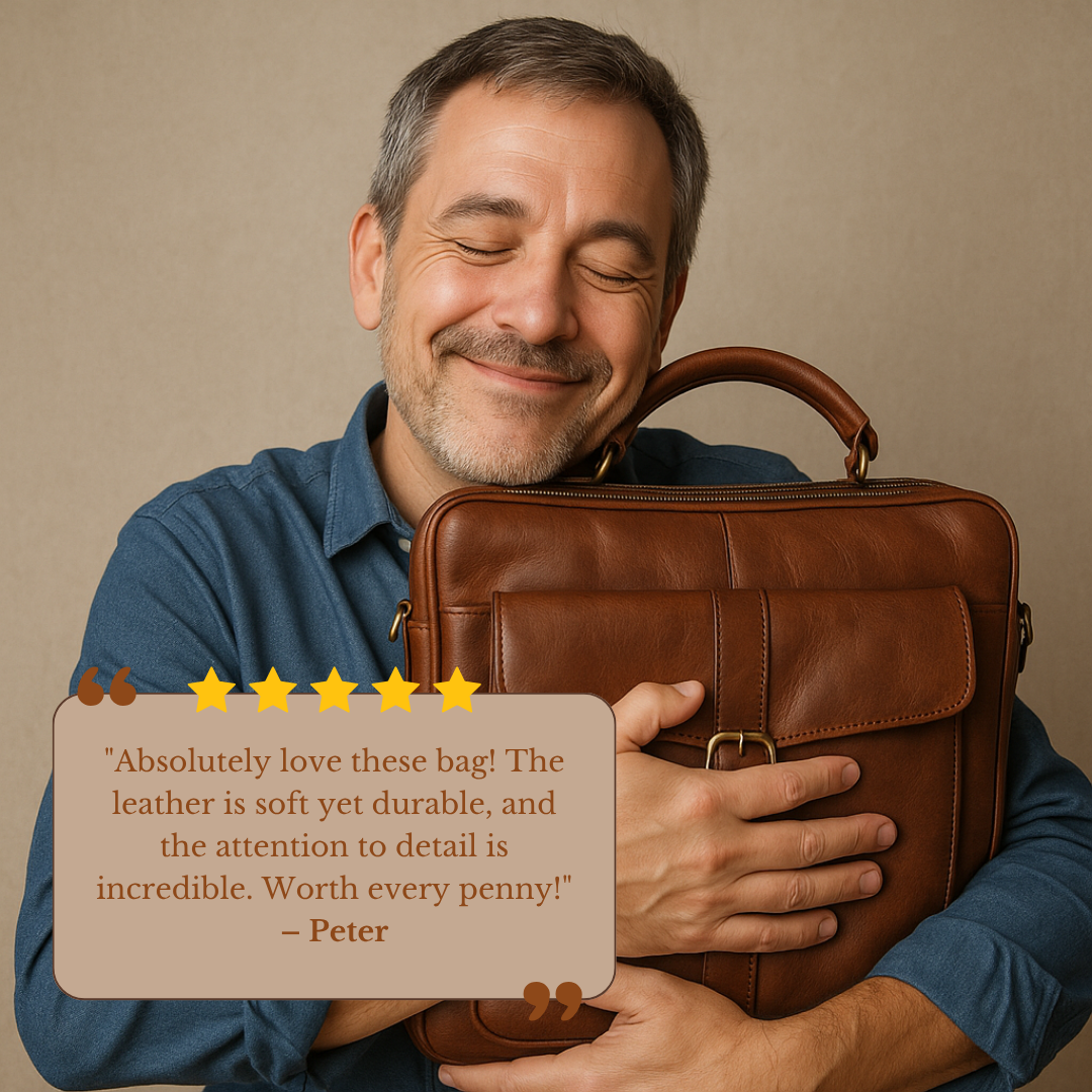 Easton | Full-Grain Leather Duffel for Travel and Weekends