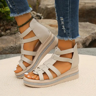 CHELSEA - Elegant Wedge Sandals