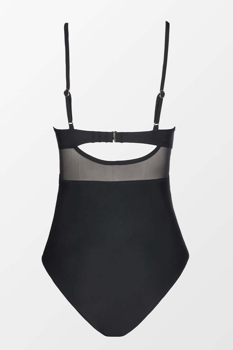 Amalfi-Swimsuit with Shaping Sheer Details