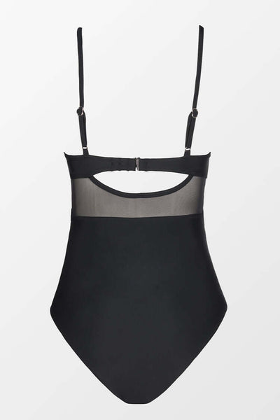 Amalfi-Swimsuit with Shaping Sheer Details