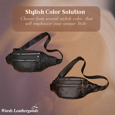 Everett | Minimalist Leather Belt Pouch for Men on the Go