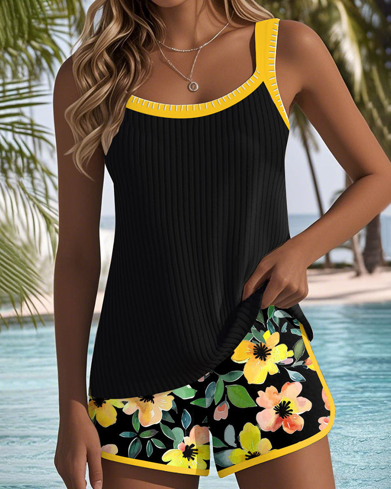 Silvia™ - Stylish Casual Floral Bikini Set