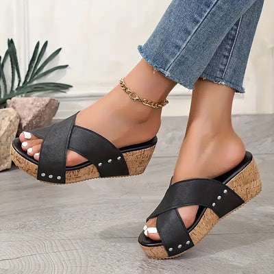 Scarlett™ - Retro Orthopedic Slip-On Sandals