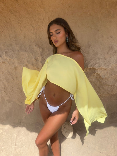 Samara | Lemon Sarong Set
