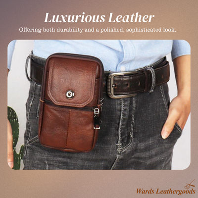 Eldon | Compact Leather Crossbody Bag for Travel and Daily Use