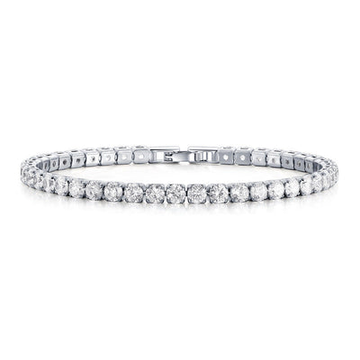 Zilveren Fonkelingen | Tennisarmband