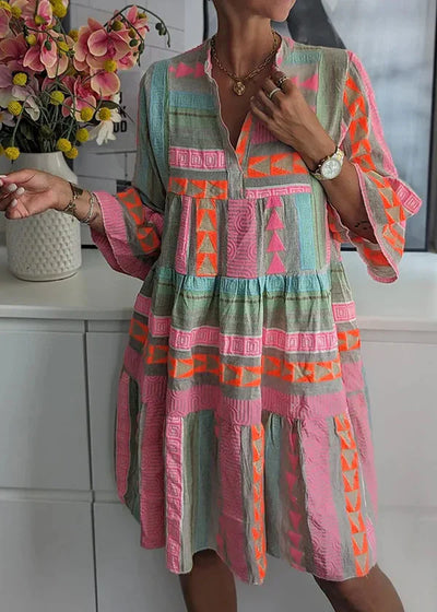 Ellie | Breathable Cotton Hemp Summer Dress