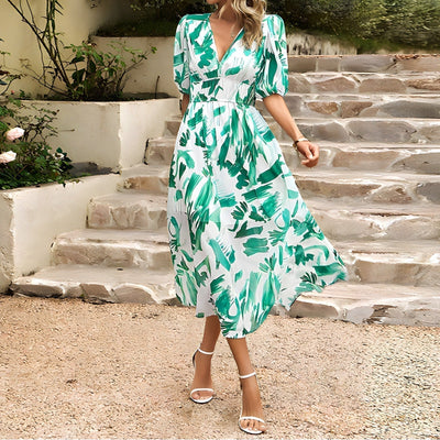 Bliss – Floral Print Maxi Dress
