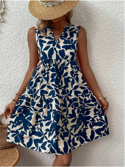 Ava™ - Chic Sleeveless Mini Dress