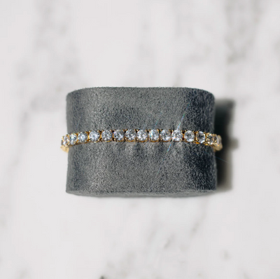 TENNISARM BAND VAN GOUD