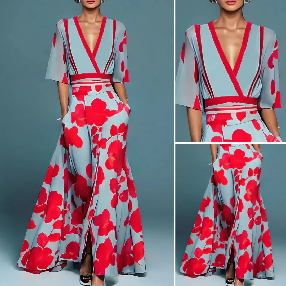 Kali | Milano design Sleeved Dress