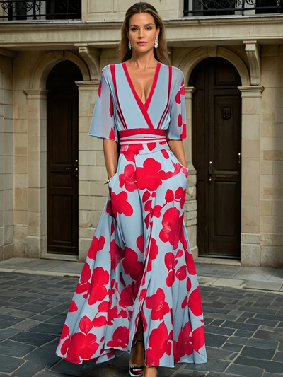 Kali | Milano design Sleeved Dress