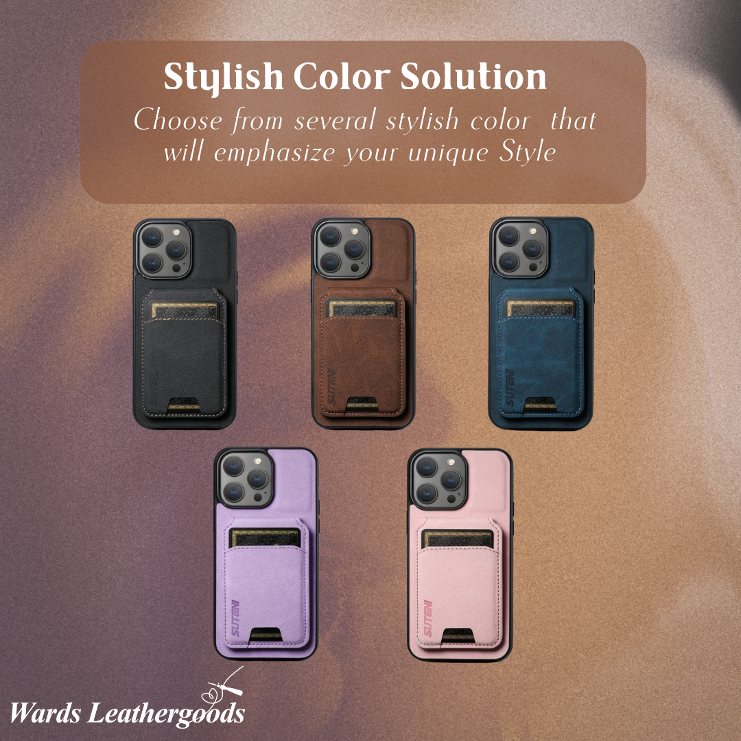 Adrian | Premium Leather-Style Phone Holder Case