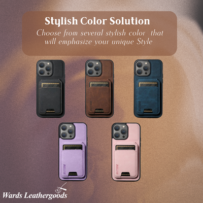 Adrian | Premium Leather-Style Phone Holder Case