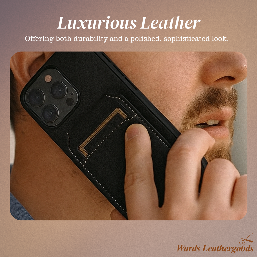 Adrian | Premium Leather-Style Phone Holder Case