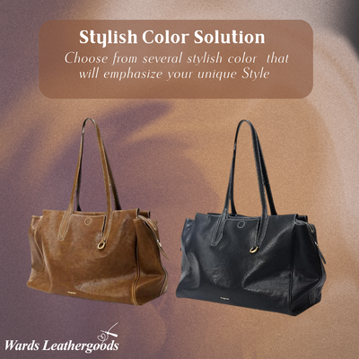 Donald | Elegant Functional Leather | Tote Bag