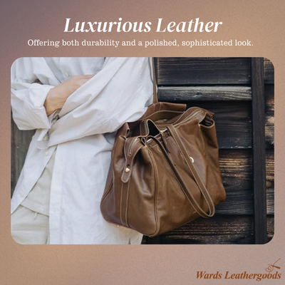 Donald | Elegant Functional Leather | Tote Bag