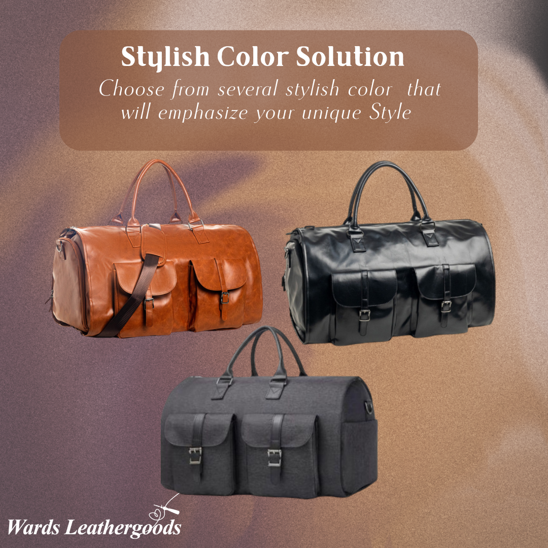 Hawthorne | Oversized Leather Luggage Duffel Bag