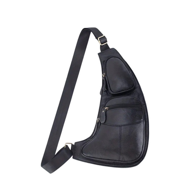 Beckett | Vintage Leather Chest Sling Bag