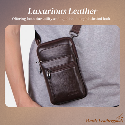 Winslow | Top-Layer Cowhide Leather Waist & Crossbody Bag