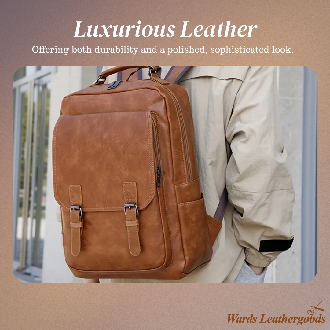 Theo | Premium Leather Backpack