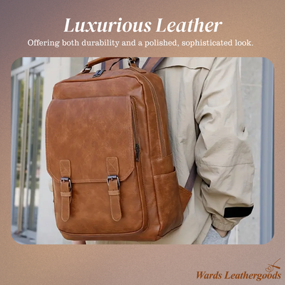 Theo | Premium Leather Backpack