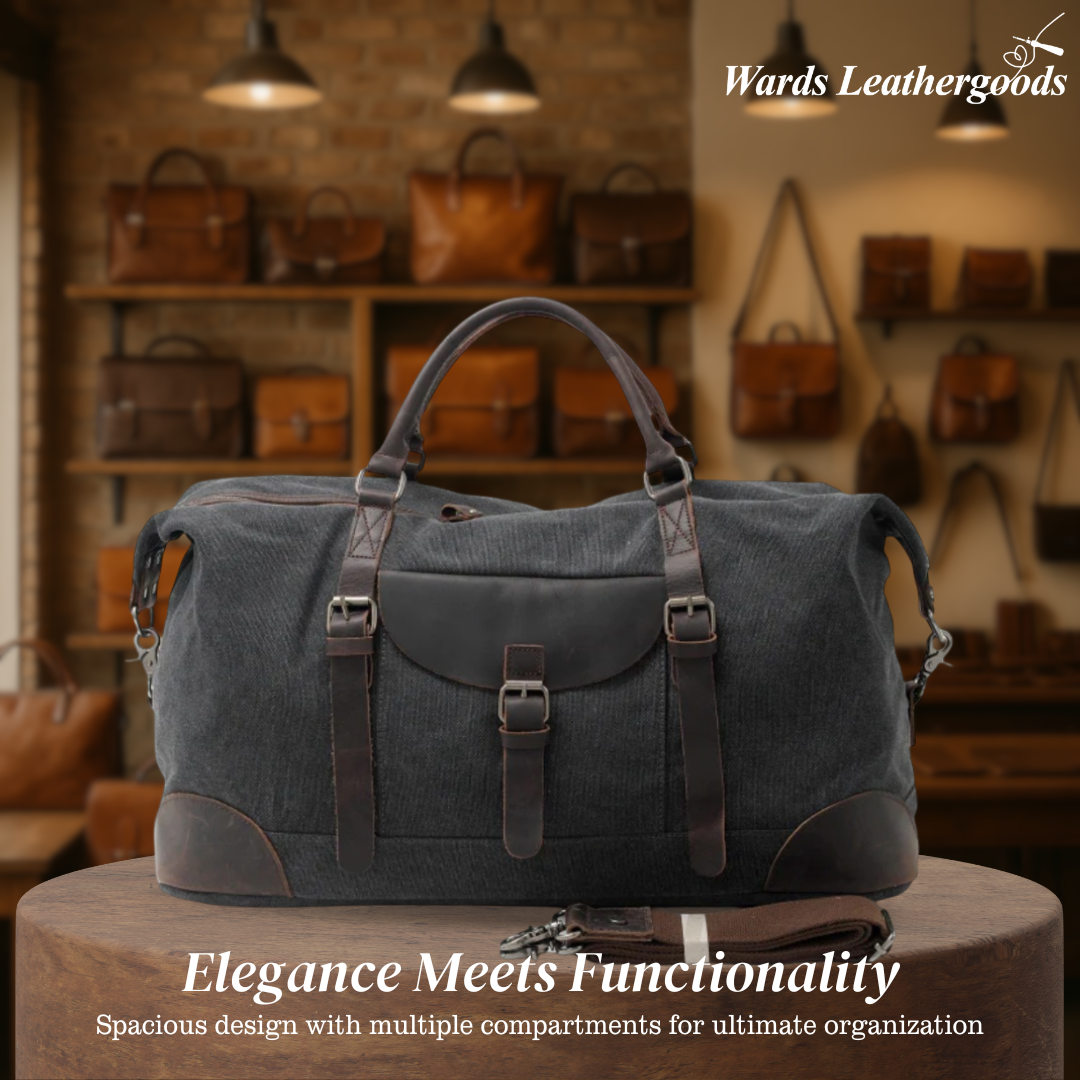 Francis | Vintage Rugged Leather | Duffel Bag