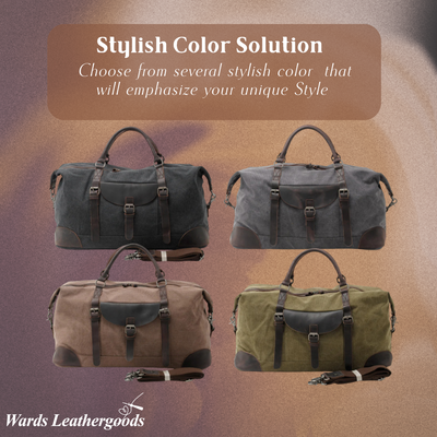 Francis | Vintage Rugged Leather | Duffel Bag