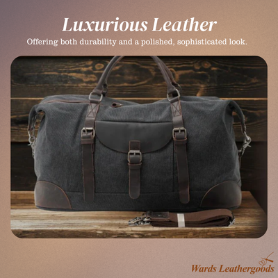 Francis | Vintage Rugged Leather | Duffel Bag