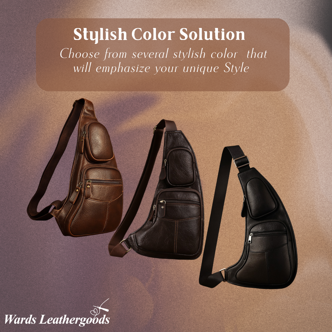 Renzo | Durable Men's Leather| Sling Bag