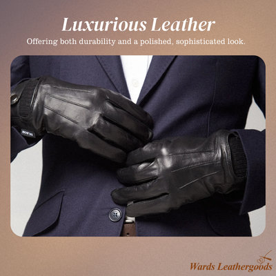 Rogue | Leather Half-Finger Glove