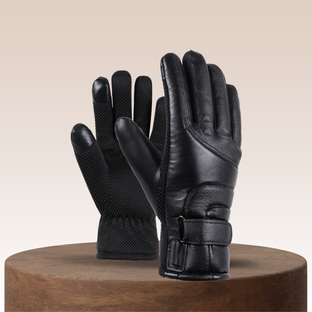 Falcon |  Leather Winter Gloves