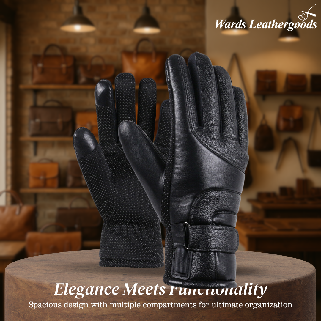 Falcon |  Leather Winter Gloves