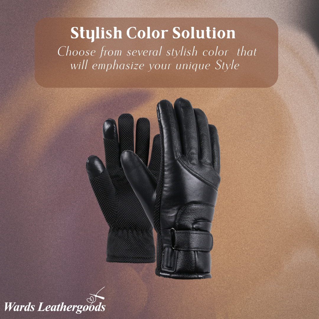 Falcon |  Leather Winter Gloves