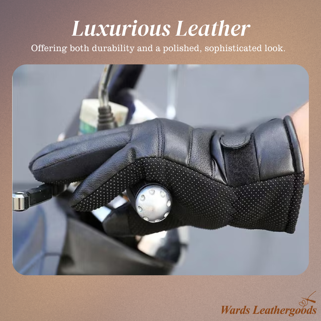 Falcon |  Leather Winter Gloves
