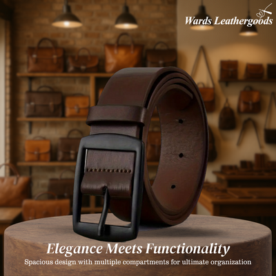 Sterling | Retro Leather Belt