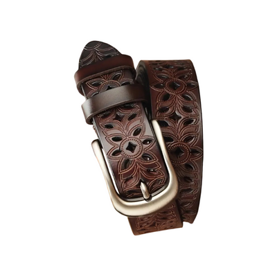 Ava | Genuine Leather Narrow Belt