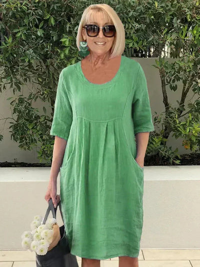 MIRA™ – LIGHTWEIGHT COTTON DAY DRESS